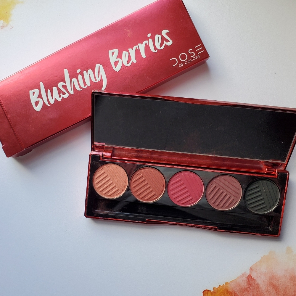 Blushing Berries Eyeshadow Palette, shadow pallet